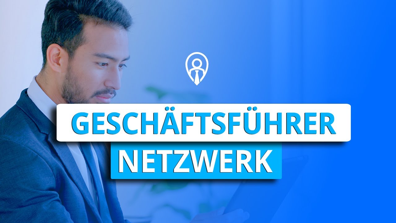 Vorstellungsvideo Geschäftsführer Netzwerk